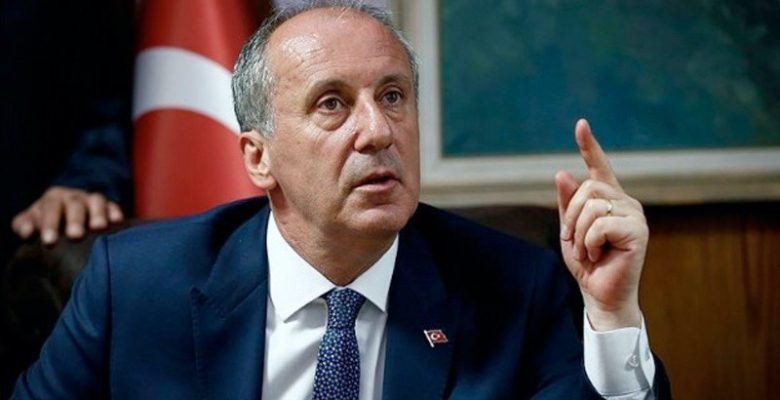 MEMLEKET PARTİSİ’NİN CUMHURBAŞKANI ADAYI MUHARREM İNCE