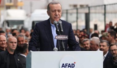 CUMHURBAŞKANI ERDOĞAN: HATAY’DA 183 BİN KONUT VE 15 BİN KÖY EVİ YAPMAYI PLANLIYORUZ