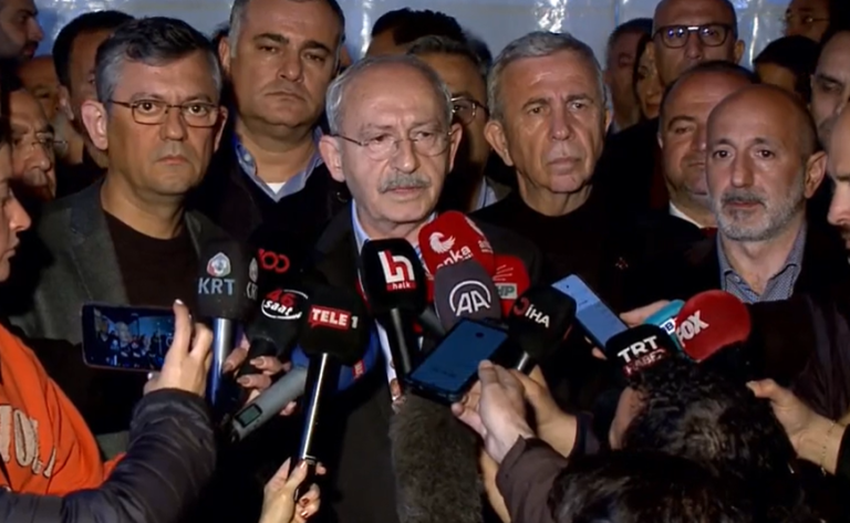 KILIÇDAROĞLU: BU KADAR İNSANIN KANI YERDE KALMAMALI