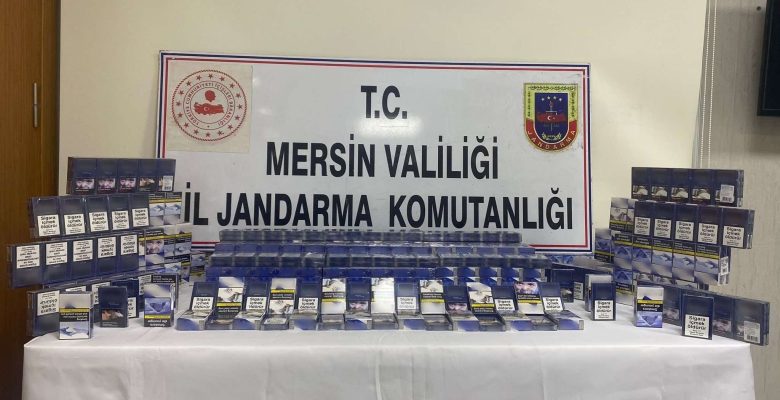 JANDARMA’DAN KAÇAK SİGARA VE SAHTE ALKOLLÜ İÇKİ OPERASYONU