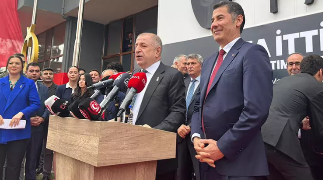 ZAFER PARTİSİ GENEL BAŞKANI ÖZDAĞ VE ATA İTTİFAKI CUMHURBAŞKANI ADAYI OĞAN 18 NİSAN’DA MERSİN’DE