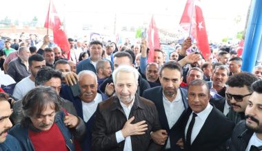 ÇAĞLAYAN’A COŞKULU KARŞILAMA