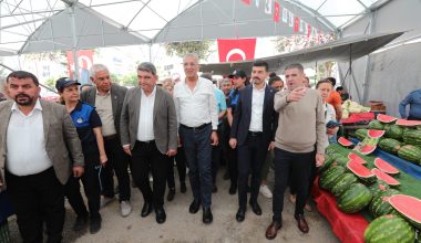 MEZİTLİ BELEDİYESİ SEMT PAZARINI YENİLEDİ