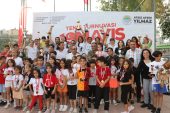 TOROSLAR BELEDİYESİNİN TENİS TURNUVASINDA ÖDÜLLER SAHİPLERİNİ BULDU