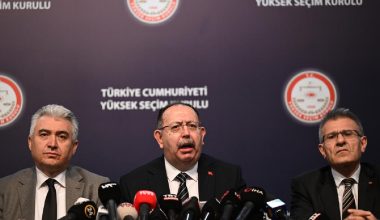 YSK BAŞKANI AHMET YENER: SEÇİM 2’İNCİ TURA KALDI