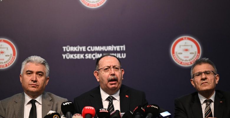 YSK BAŞKANI AHMET YENER: SEÇİM 2’İNCİ TURA KALDI