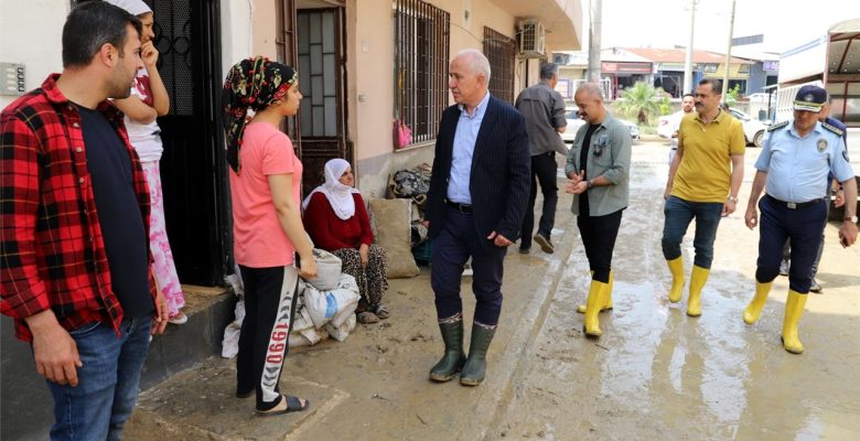 BAŞKAN GÜLTAK, SEL AFETİNE TEPKİ GÖSTERDİ, POZİTİF AYRIMCILIK TALEBİNİ BİR KEZ DAHA YİNELEDİ