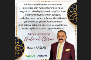BAŞKAN ARSLANDAN KURBAN BAYRAMI KUTLAMASI