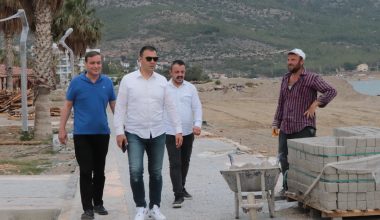 BAŞKAN ALTUNOK: DURMADAN ÇALIŞIYORUZ