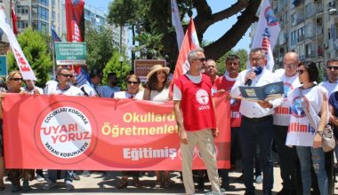 EĞİTİM-İŞ MERSİN ŞUBESİ’NDEN ‘ÇEDES PROJESİ’NE TEPKİ