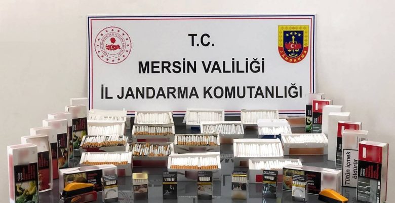 JANDARMA’DAN KAÇAK SİGARA VE SAHTE ALKOLLÜ İÇKİ OPERASYONU