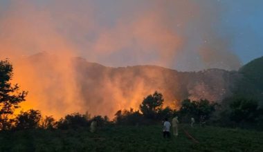 ANAMUR İLÇESİNDE ÇIKAN YANGIN KONTROL ALTINA ALINDI