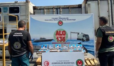 MERSİN LİMANI’NDA 59 KİLOGRAM UYUŞTURUCU ELE GEÇİRİLDİ
