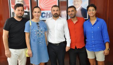 CHP TARSUS İLÇE BAŞKANI SELAHATTİN ŞAHİN OLDU