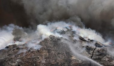 YUNANİSTAN’DA ALEVLERLE MÜCADELE 7.GÜNÜNDE DE SÜRÜYOR