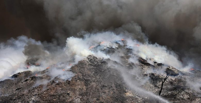 YUNANİSTAN’DA ALEVLERLE MÜCADELE 7.GÜNÜNDE DE SÜRÜYOR