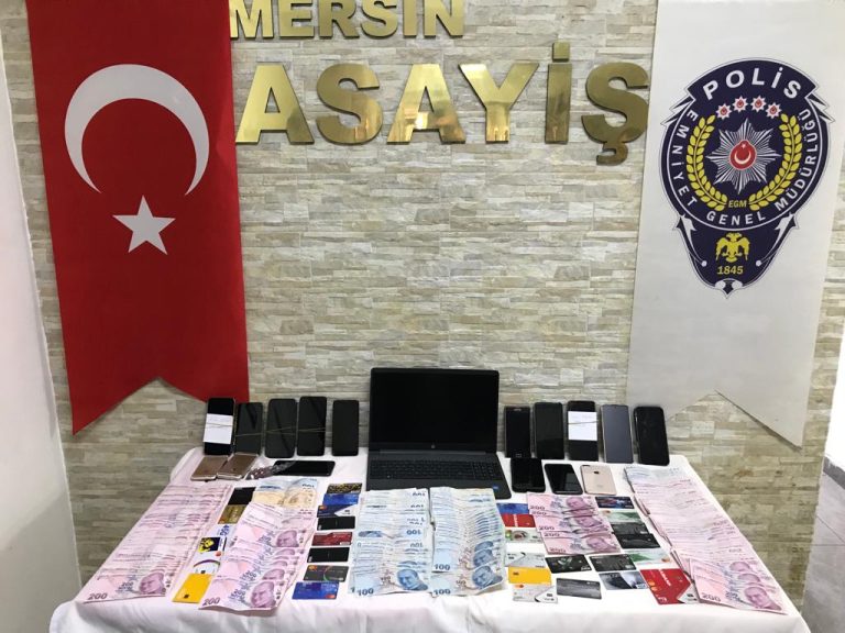 MERSİN EMNİYETİ DOLANDIRICILARA GÖZ  AÇTIRMIYOR: 18 ŞAHIS GÖZALTINA ALINDI