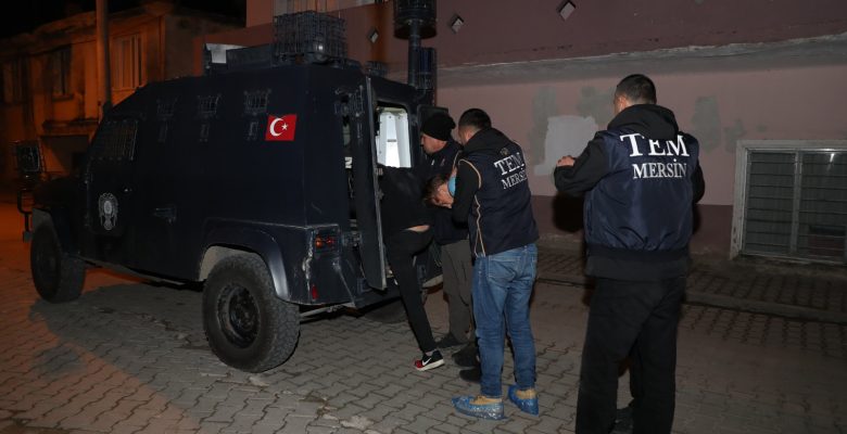 MERSİN’DE PKK/KCK VE FETÖ/PDY YAPILANMASINA  OPERASYONLAR DEVAM EDİYOR