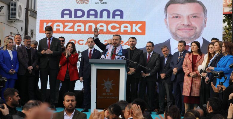 CUMHUR İTTİFAKI ADANA BÜYÜKŞEHİR BELEDİYE BAŞKAN ADAYI KOCAİSPİR: BİZ ADANA’YI DÜNYA ŞEHRİ YAPMAYA TALİBİZ