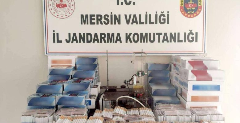 JANDARMA’DAN KAÇAK MAKARON OPERASYONU