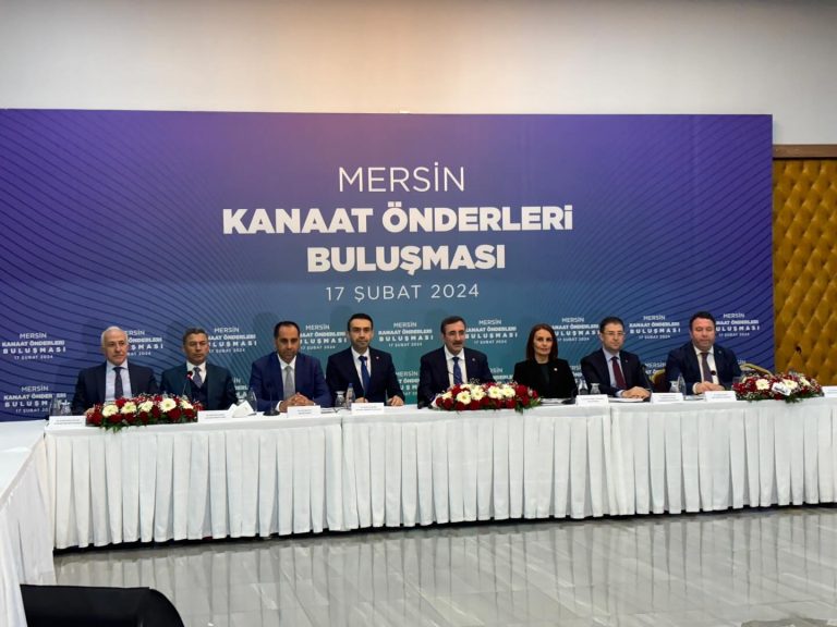 CUMHURBAŞKANI YARDIMCISI CEVDET YILMAZ: MERSİN İHRACATTA ÖNEMLİ İVME YAKALADI