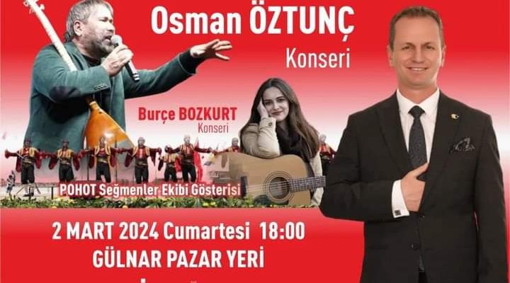 GÜLNAR’DA BÜYÜK ŞÖLEN
