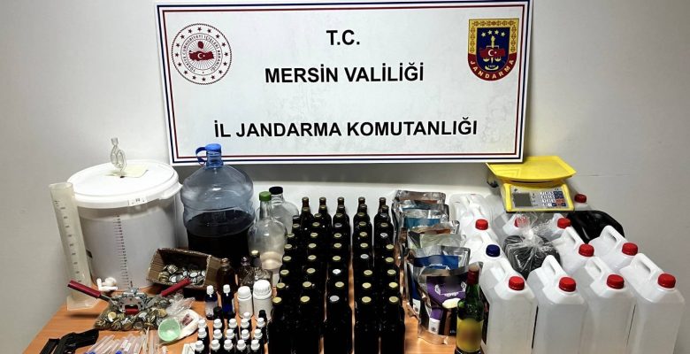 JANDARMA’DAN SAHTE ALKOLLÜ İÇKİ OPERASYONU: 1 GÖZALTI