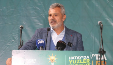 HATAY’DA KESİN OLMAYAN SONUÇLARA GÖRE AK PARTİ’NİN ADAYI MEHMET ÖNTÜRK BELEDİYE BAŞKANI SEÇİLDİ