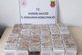 JANDARMA’DAN KAÇAK MAKARON OPERASYONU