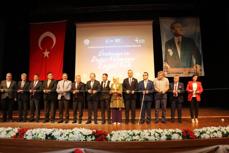 1.MERSİN ENGELSİZ KARİYER VE İSTİHDAM GÜNLERİ” FUARI MERSİN ÜNİVERSİTESİ AKDENİZ KÜLTÜR MERKEZİ KONFERANS SALONU’NDA GERÇEKLEŞTİRİLDİ