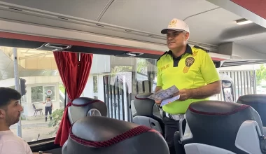 MERSİN’DE KURBAN BAYRAMI ÖNCESİ OTOBÜS DENETİMİ YAPILDI