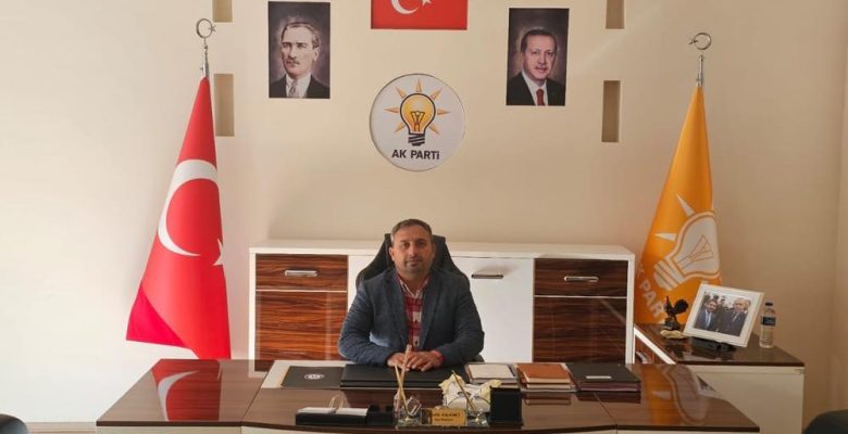 AK PARTİ GÜLNAR İLÇE BAŞKANI AHMET ŞAHİN YENİDEN SEÇİLDİ