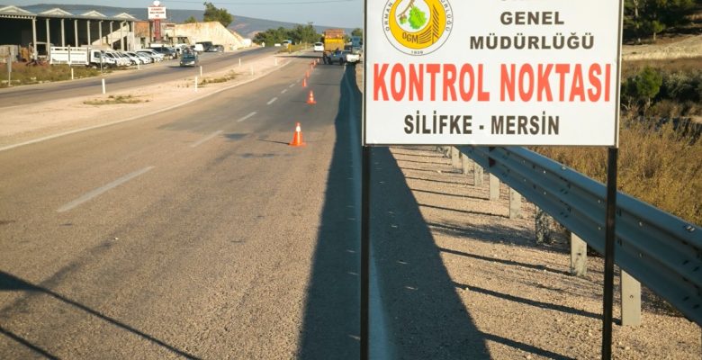 ORMAN BÖLGE MÜDÜRLÜĞÜNÜN KONTROL NOKTALARINDA ARAMALARI DEVAM EDİYOR