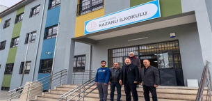 16 DERSLİKLİ AKDENİZ KAZANLI İLKOKULUNUN YAPIMI TAMAMLANDI