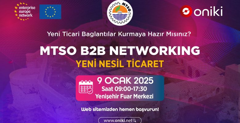 MERSİN’DE YAPAY ZEKA DESTEKLİ B2B NETWORKİNG ETKİNLİĞİ 9 OCAK 2025’TE DÜZENLENECEK