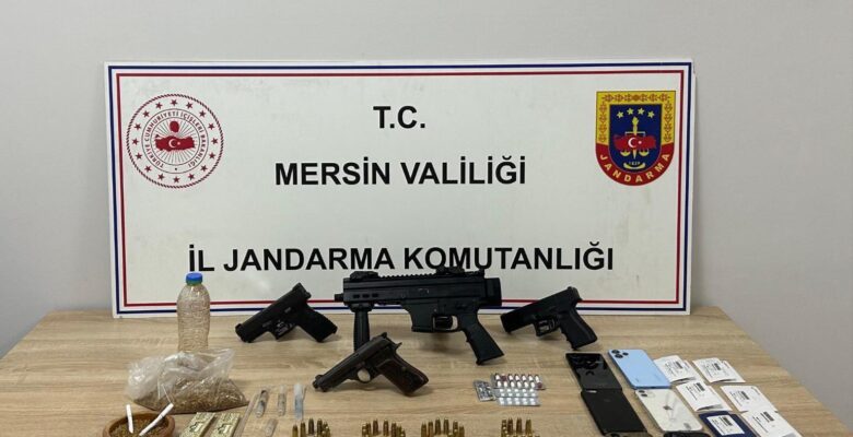 MERSİN’DE SUÇ ÖRGÜTÜNE YÖNELİK OPERASYON: 3 TUTUKLAMA