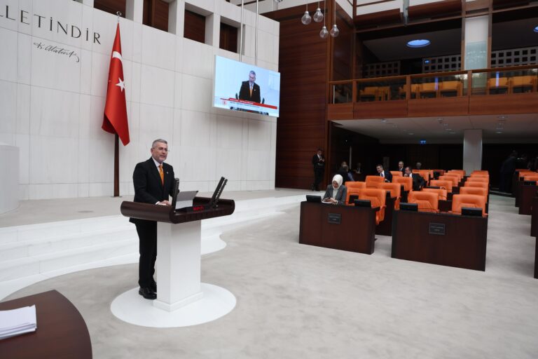 MHP MERSİN MİLLETVEKİLİ UYSAL, MERSİN’İN İHTİYAÇLARINI MECLİS’E TAŞIDI