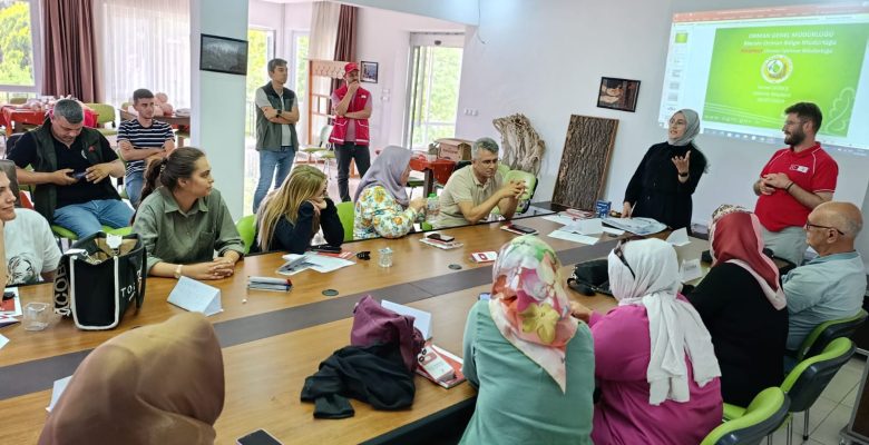 ANAMUR ORMAN İŞLETME MÜDÜRLÜĞÜ’NDE KIZILAY’DAN İLK YARDIM EĞİTİMİ