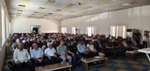 MUT’TA MUHTARLARLA YANGIN SEZONU ÖNCESİ TOPLANTI DÜZENLENDİ