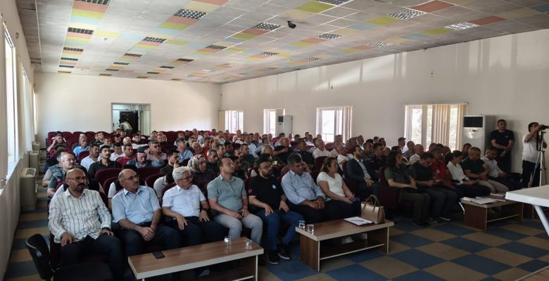MUT’TA MUHTARLARLA YANGIN SEZONU ÖNCESİ TOPLANTI DÜZENLENDİ