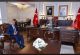 ADANA KASAPLAR ODASI BAŞKANI SARUHAN YAĞMUR, ADANA VALİSİ KÖŞGER’İ KURBAN BAYRAMI HAZIRLIKLARI İÇİN BİLGİLENDİRDİ