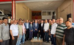 MİLLETVEKİLİ UYSAL: MERSİN, SEKTÖREL BİRLİĞİN EN GÜZEL ÖRNEĞİ OLAN BİR KENT