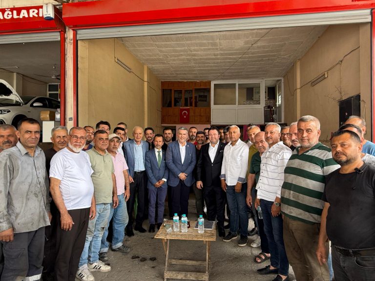 MİLLETVEKİLİ UYSAL: MERSİN, SEKTÖREL BİRLİĞİN EN GÜZEL ÖRNEĞİ OLAN BİR KENT