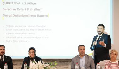 AK PARTİ ÇUKUROVA İLÇE BAŞKANLIĞI, DANIŞMA MECLİS TOPLANTISI DÜZENLEDİ