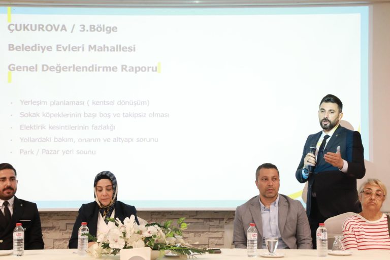 AK PARTİ ÇUKUROVA İLÇE BAŞKANLIĞI, DANIŞMA MECLİS TOPLANTISI DÜZENLEDİ