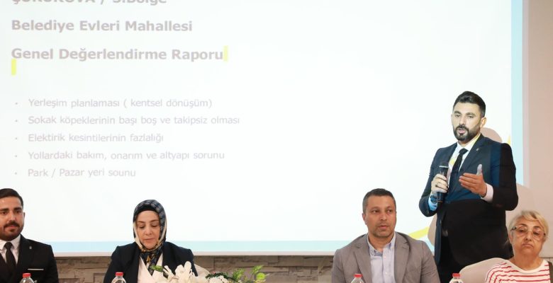 AK PARTİ ÇUKUROVA İLÇE BAŞKANLIĞI, DANIŞMA MECLİS TOPLANTISI DÜZENLEDİ