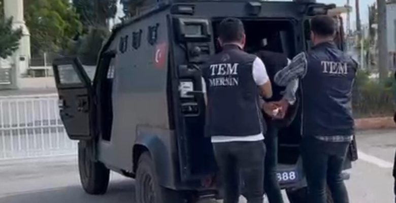 MERSİN’DE 27 YIL 10 AY HAPİS CEZASI BULUNAN HÜKÜMLÜ YAKALANDI