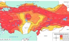 TÜRKİYE’DE 485 DİRİ FAY BULUNUYOR