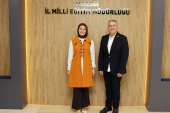 MERSİN MİLLETVEKİLİ LEVENT UYSAL, İL MİLLÎ EĞİTİM MÜDÜRÜ FAZİLET DURMUŞ’U ZİYARET ETTİ