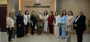KADIN MUHTARLAR, İL MİLLÎ EĞİTİM MÜDÜRÜ FAZİLET DURMUŞ’U MAKAMDA ZİYARET ETTİ